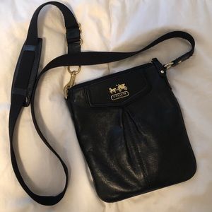 Coach Black Leather Crossbody